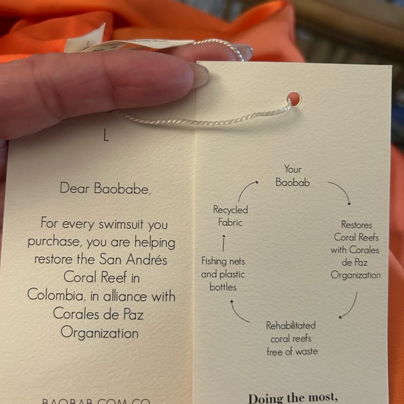 Baobab Collection Orange-to-Yellow Ombre Knot-Front Maxi Dress - Picture 5 of 10